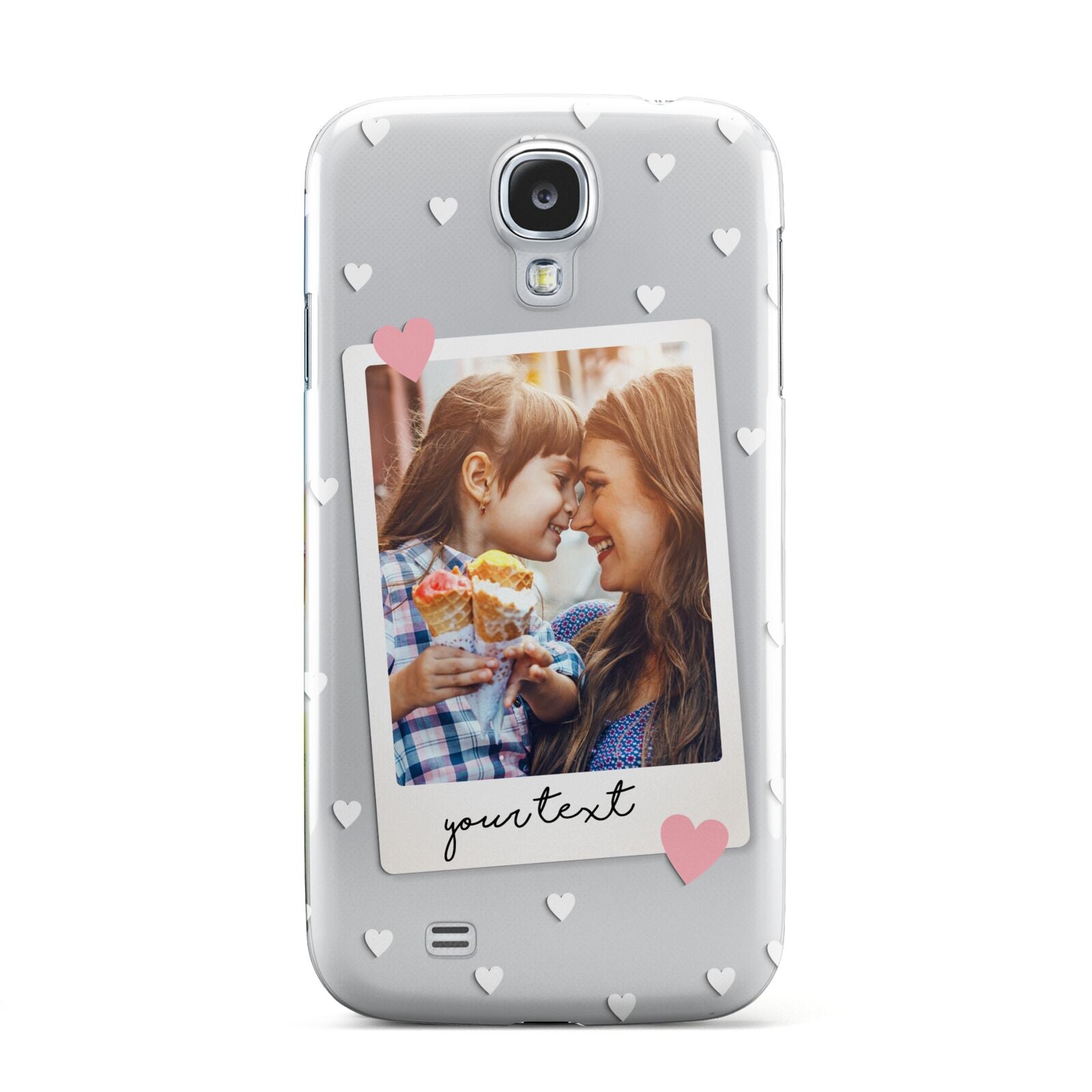Personalised Photo Love Hearts Samsung Galaxy S4 Case