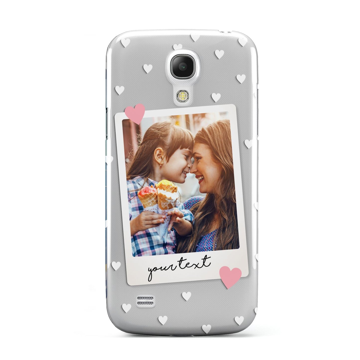 Personalised Photo Love Hearts Samsung Galaxy S4 Mini Case