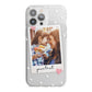 Personalised Photo Love Hearts iPhone 13 Pro Max TPU Impact Case with White Edges