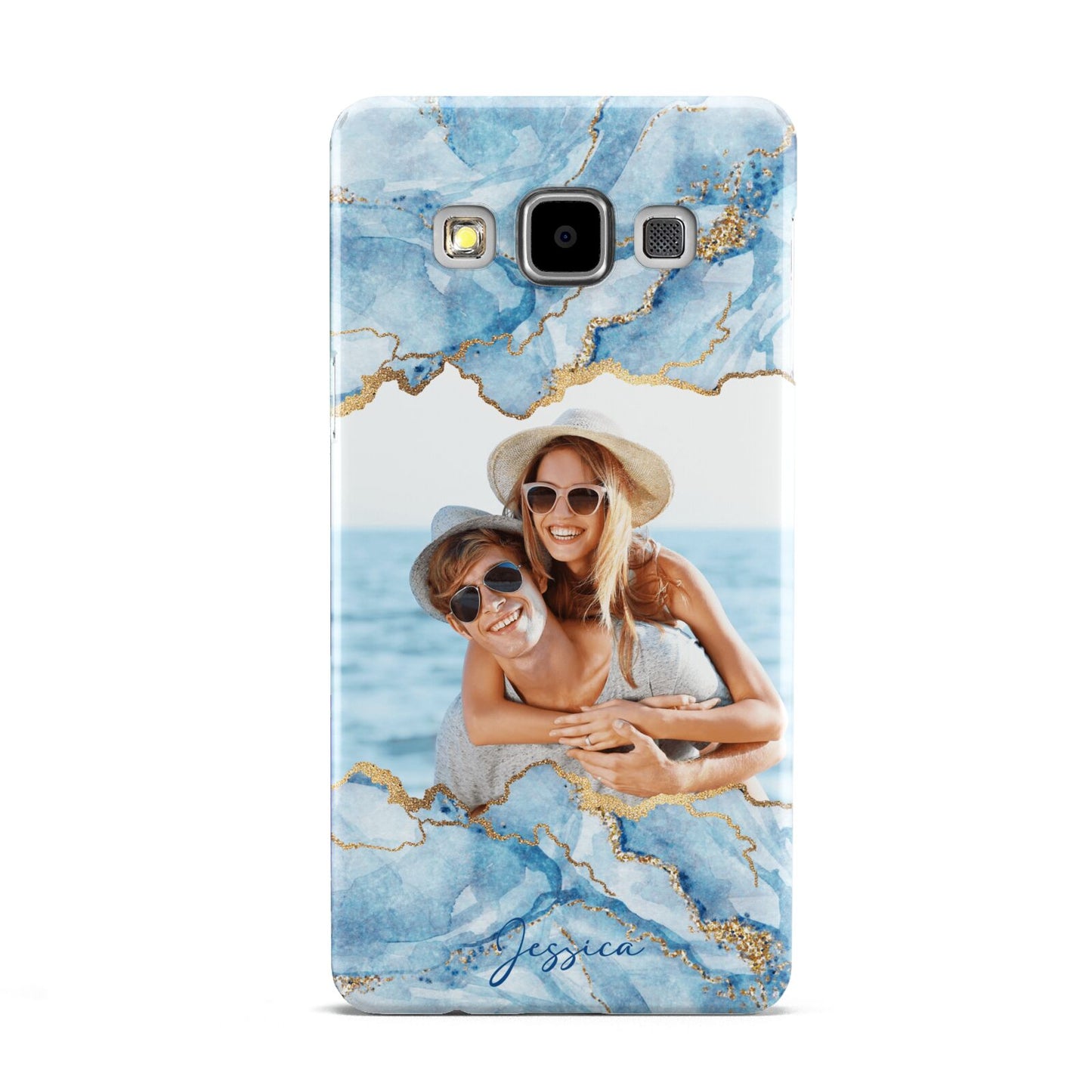 Personalised Photo Marble Samsung Galaxy A5 Case