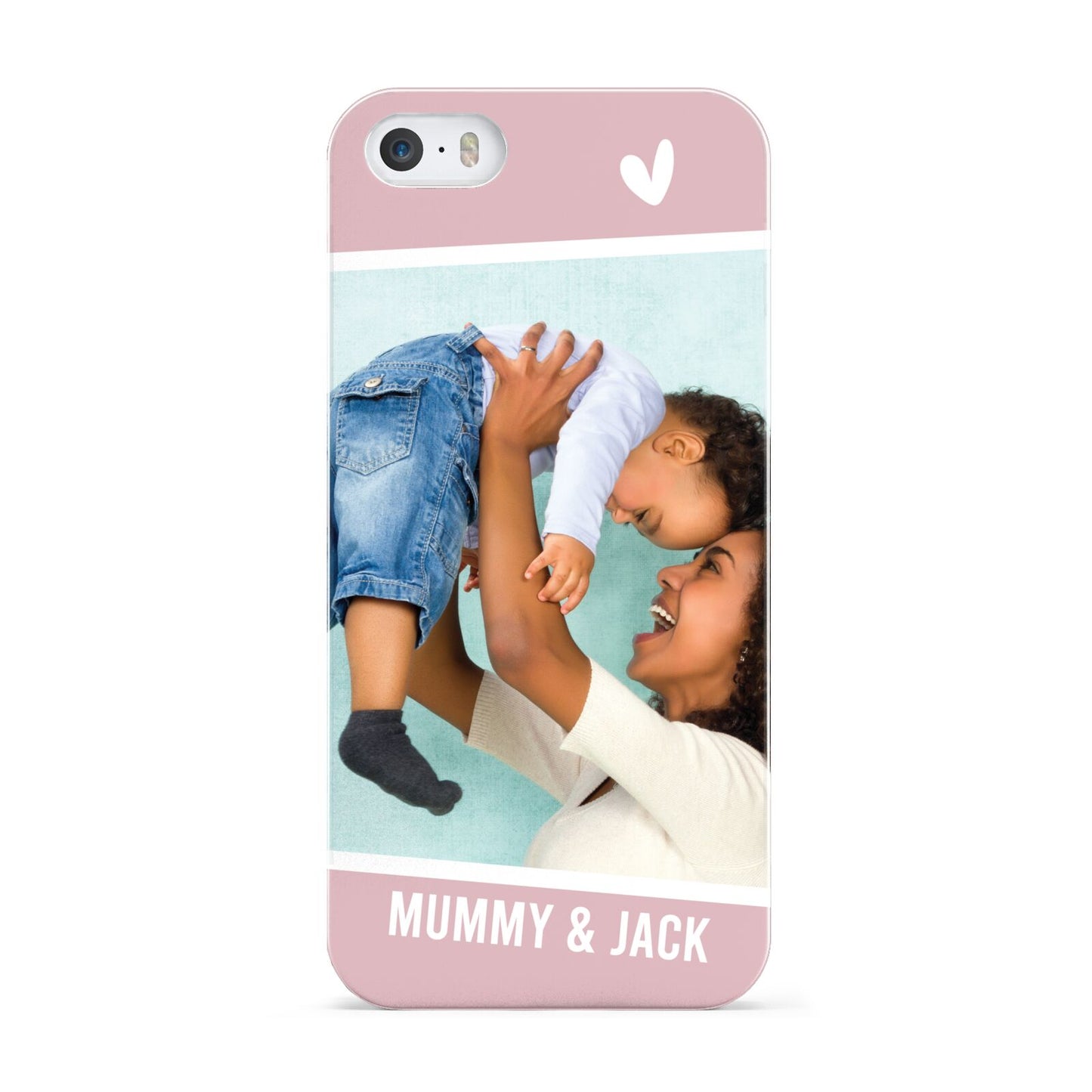 Personalised Photo Mummy and Child Apple iPhone 5 Case