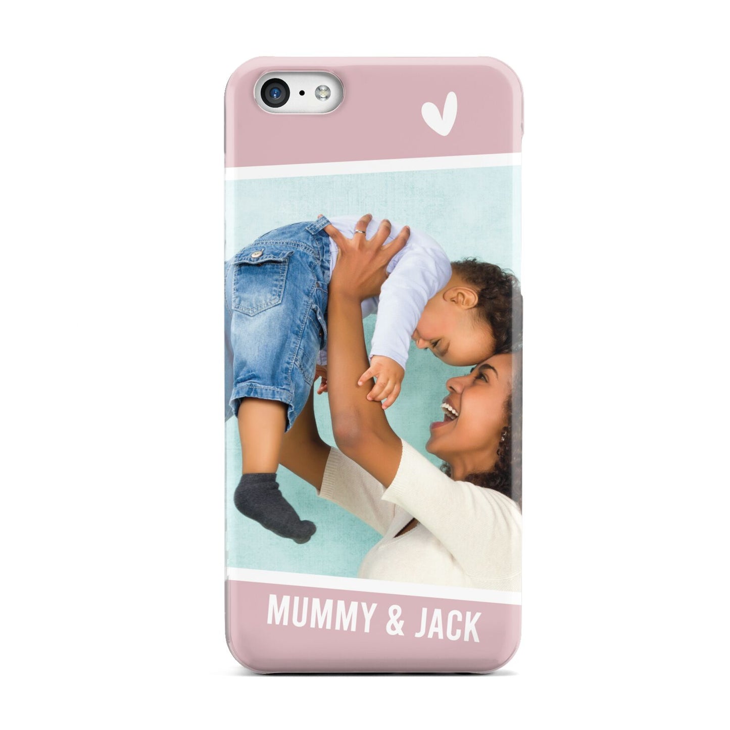 Personalised Photo Mummy and Child Apple iPhone 5c Case