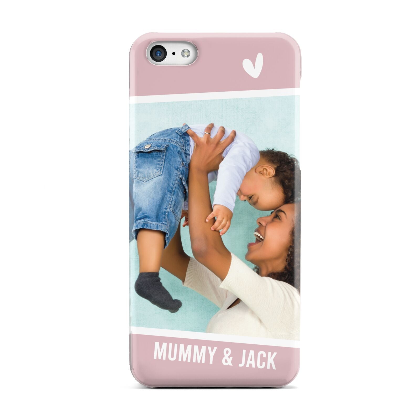 Personalised Photo Mummy and Child Apple iPhone 5c Case