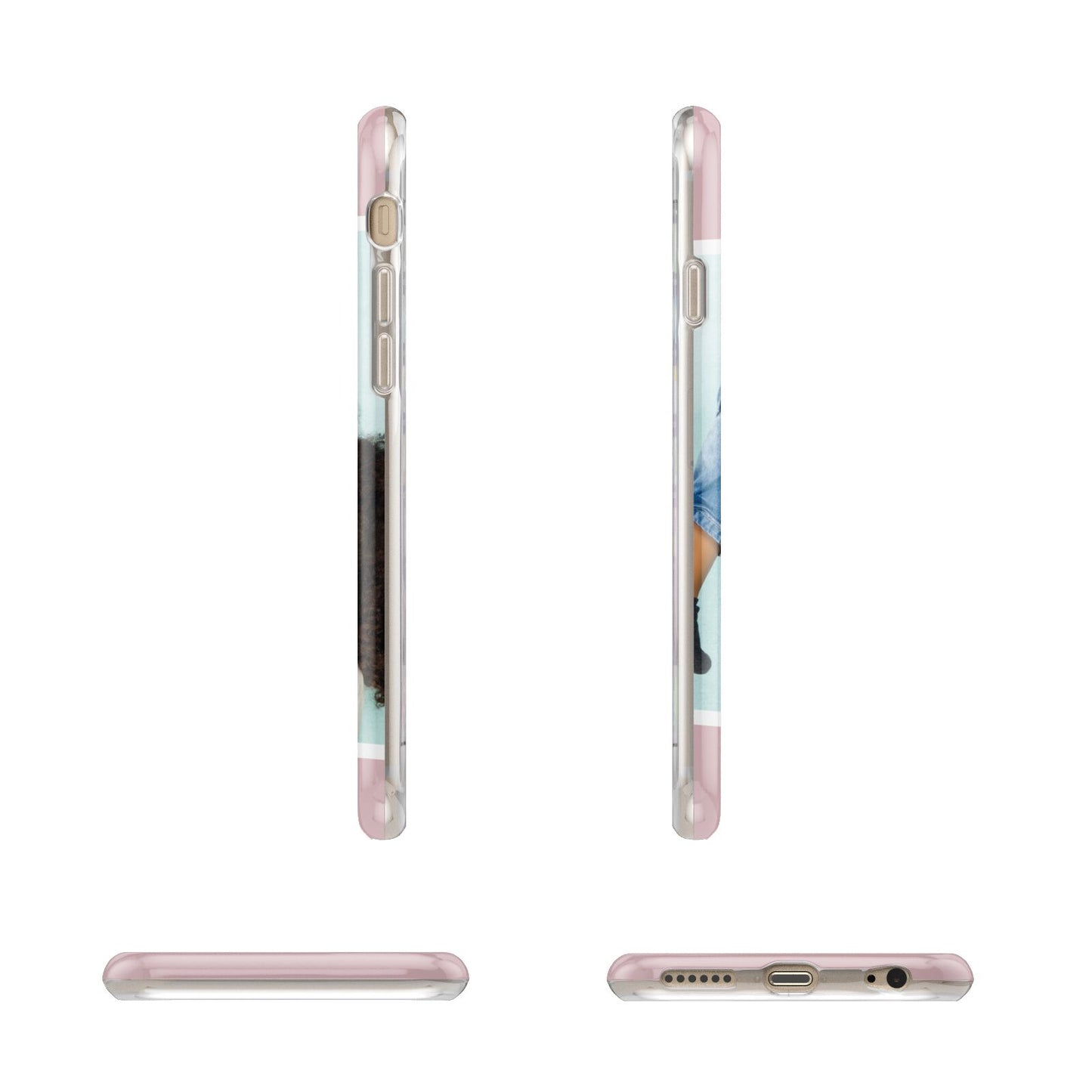 Personalised Photo Mummy and Child Apple iPhone 6 3D Wrap Tough Case Alternative Image Angles