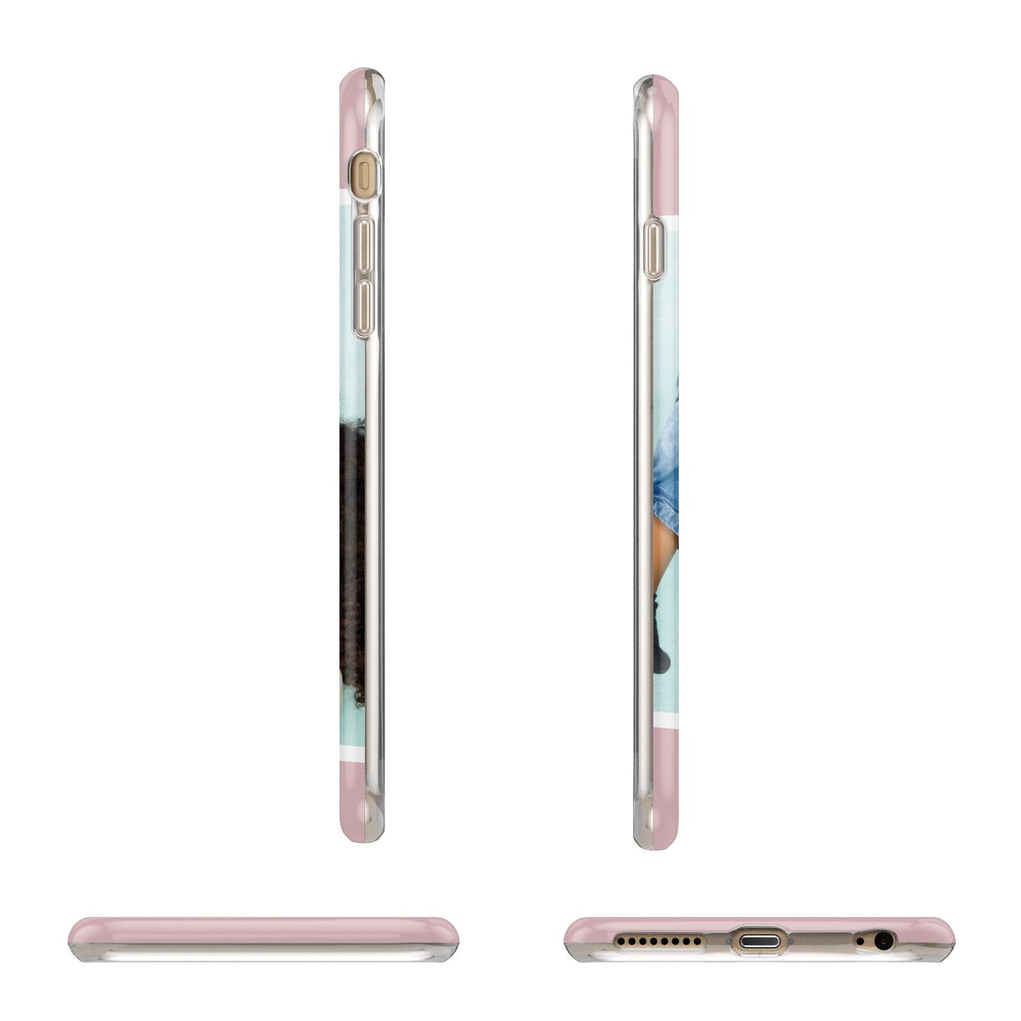 Personalised Photo Mummy and Child Apple iPhone 6 Plus 3D Wrap Tough Case Alternative Image Angles