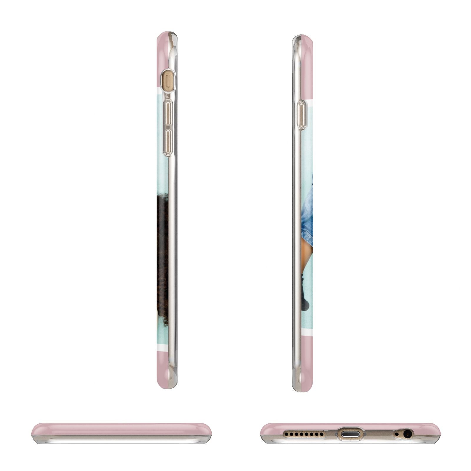 Personalised Photo Mummy and Child Apple iPhone 6 Plus 3D Wrap Tough Case Alternative Image Angles