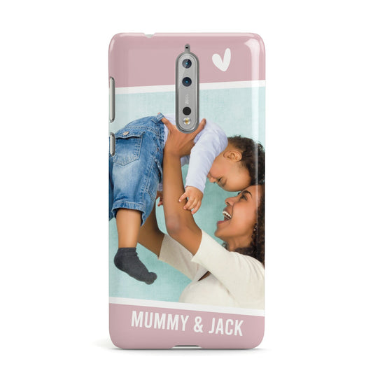 Personalised Photo Mummy and Child Nokia Case