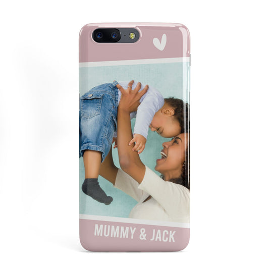 Personalised Photo Mummy and Child OnePlus Case