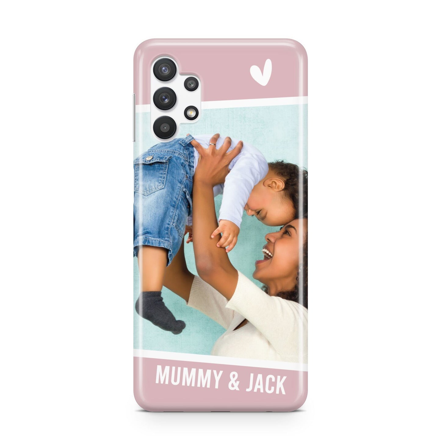 Personalised Photo Mummy and Child Samsung A32 5G Case