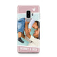 Personalised Photo Mummy and Child Samsung Galaxy S9 Plus Case on Silver phone