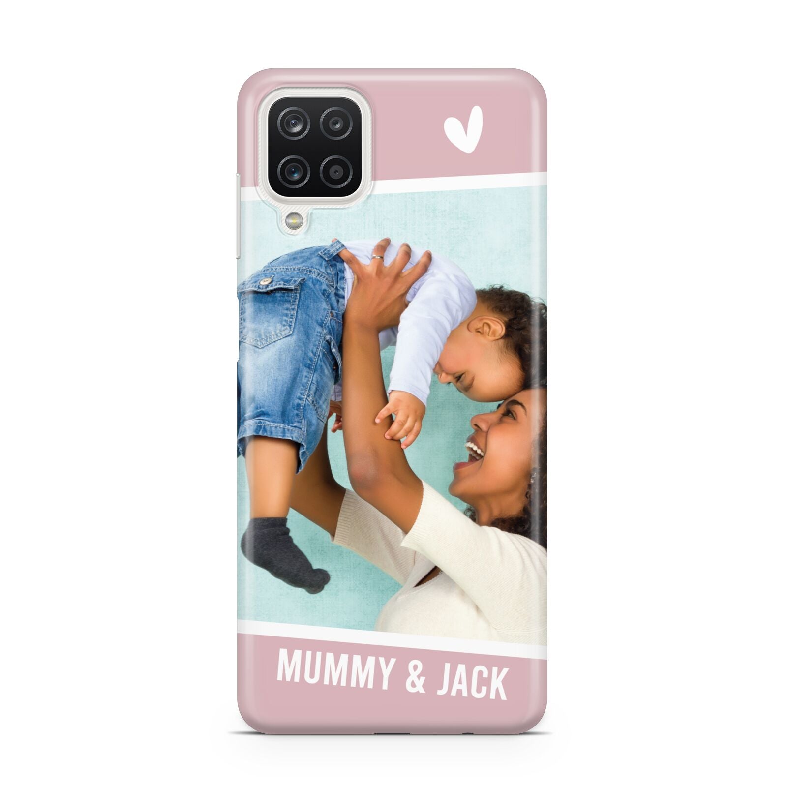 Personalised Photo Mummy and Child Samsung M12 Case