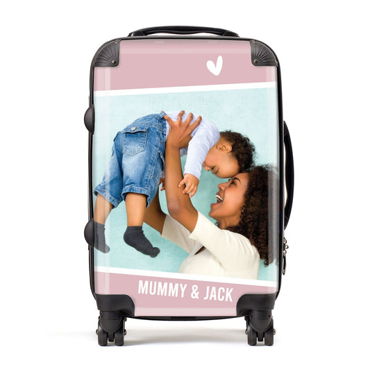 Personalised Photo Mummy and Child Suitcase