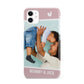 Personalised Photo Mummy and Child iPhone 11 3D Snap Case
