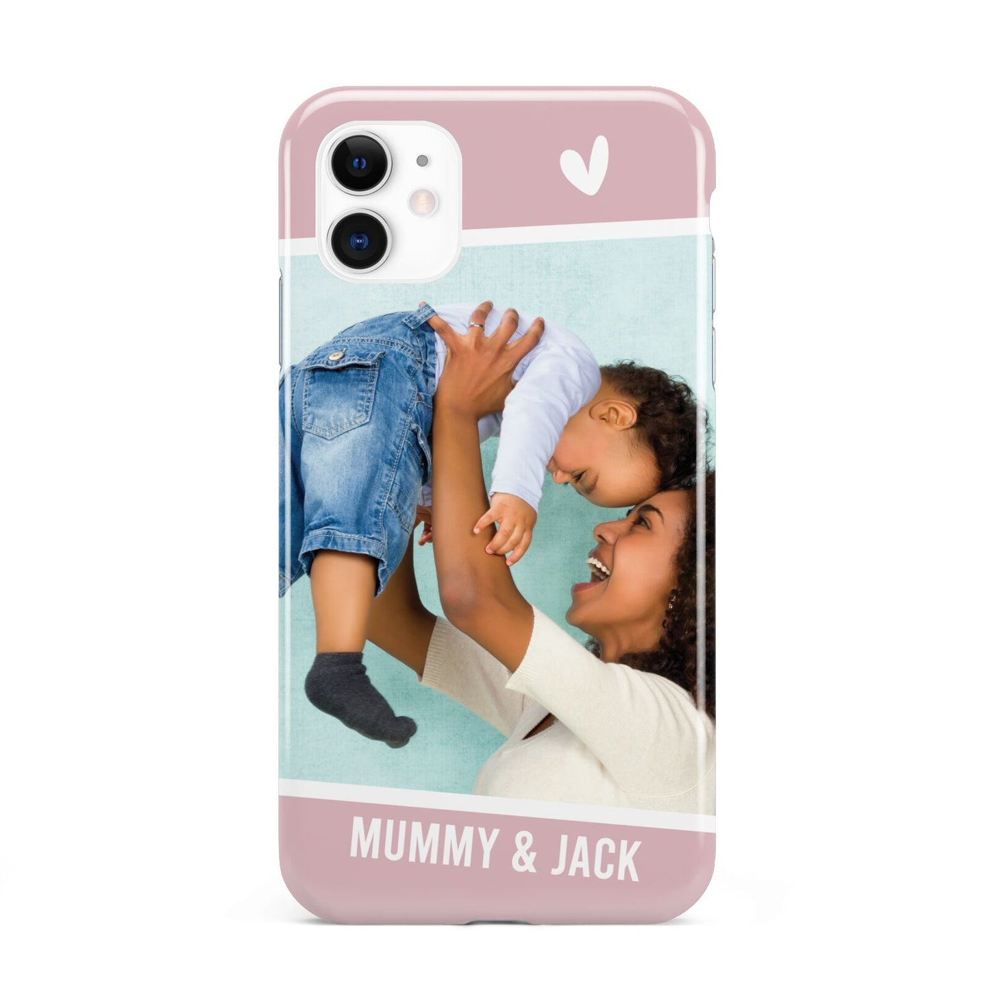 Personalised Photo Mummy and Child iPhone 11 3D Tough Case
