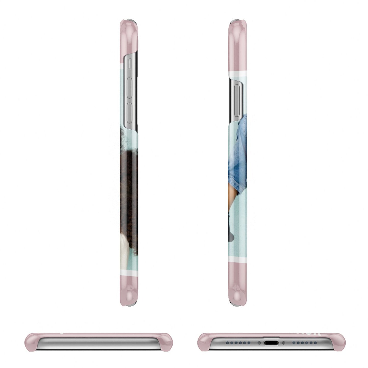 Personalised Photo Mummy and Child iPhone 11 Pro 3D Snap Case Angle Images