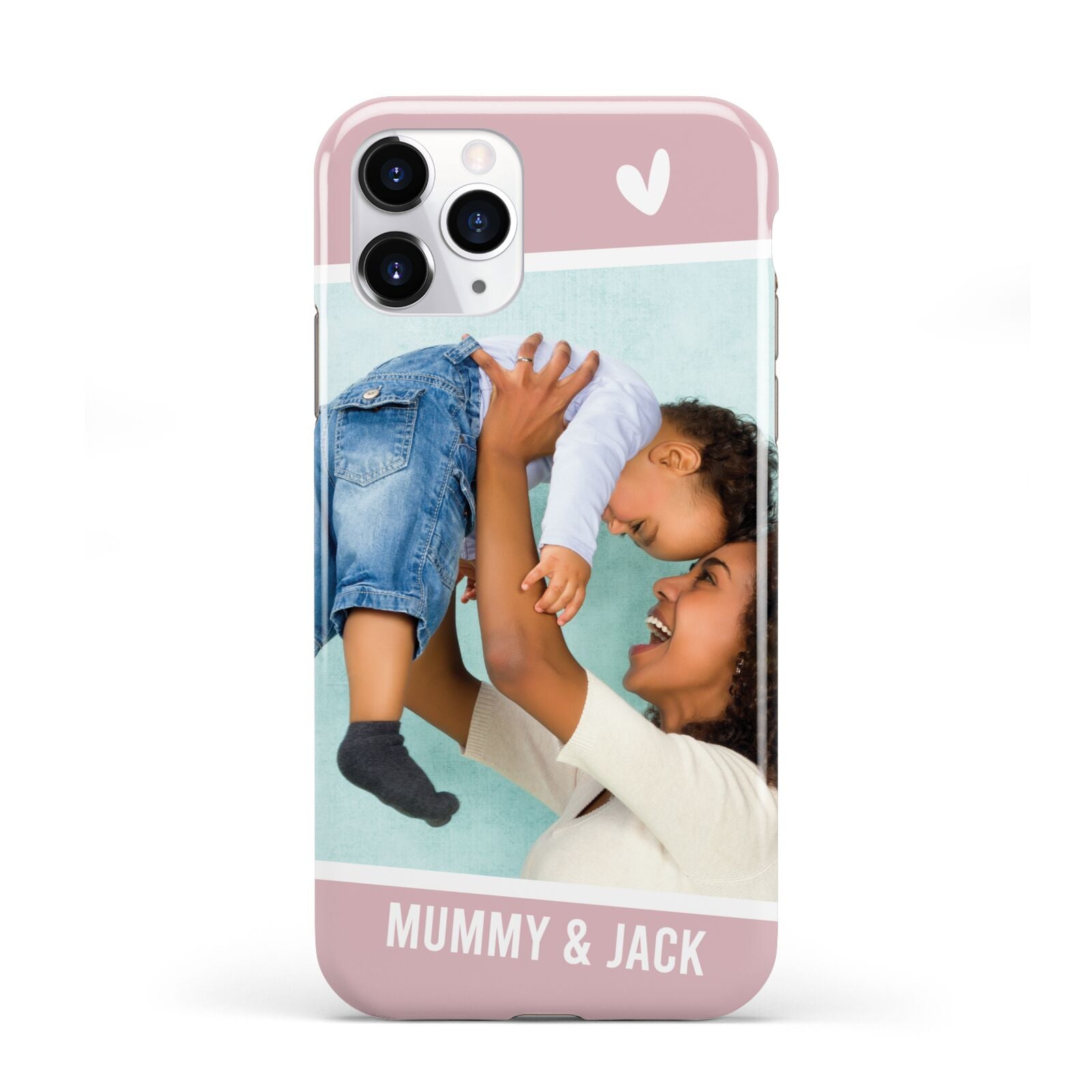 Personalised Photo Mummy and Child iPhone 11 Pro 3D Tough Case