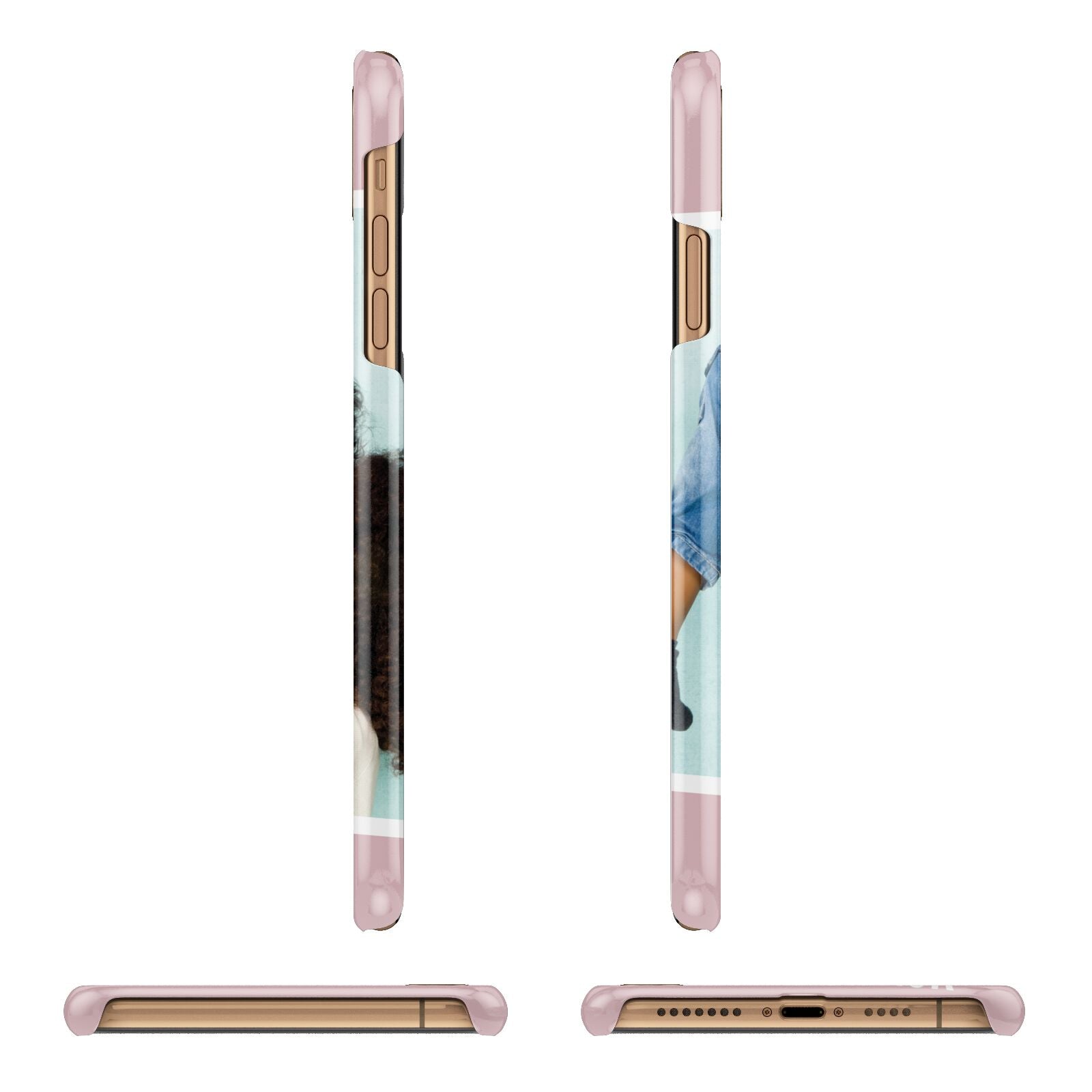 Personalised Photo Mummy and Child iPhone 11 Pro Max 3D Snap Case Angle Images