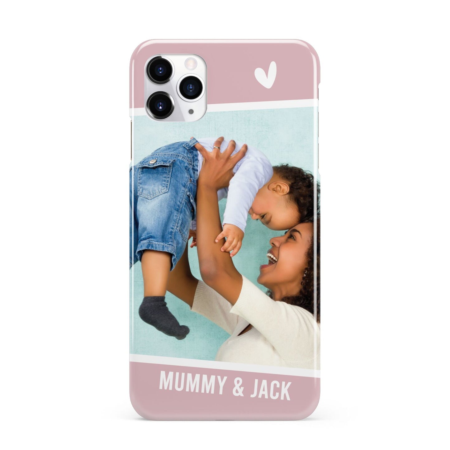Personalised Photo Mummy and Child iPhone 11 Pro Max 3D Snap Case