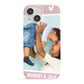 Personalised Photo Mummy and Child iPhone 13 Mini Full Wrap 3D Snap Case