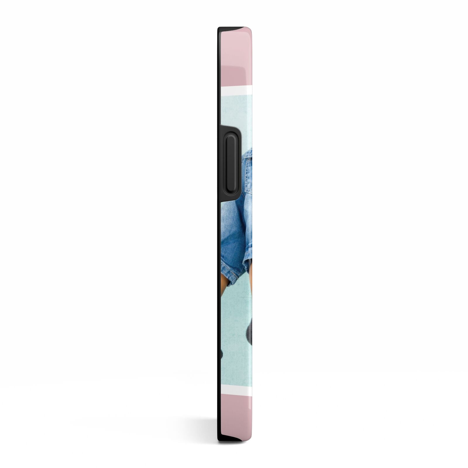 Personalised Photo Mummy and Child iPhone 13 Mini Side Image 3D Tough Case