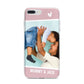 Personalised Photo Mummy and Child iPhone 7 Plus Bumper Case on Silver iPhone