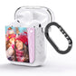Personalised Photo Mummy and Name AirPods Glitter Case Side Image