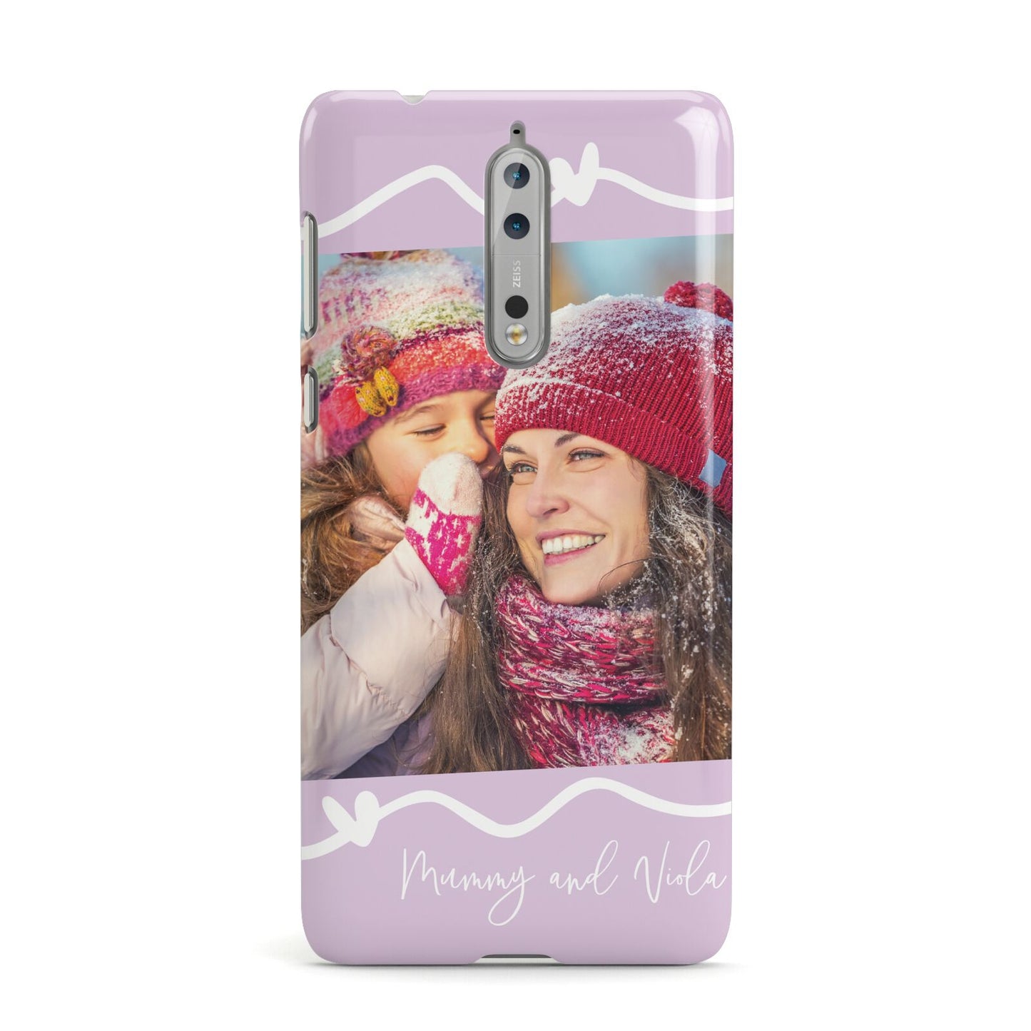Personalised Photo Mummy and Name Nokia Case