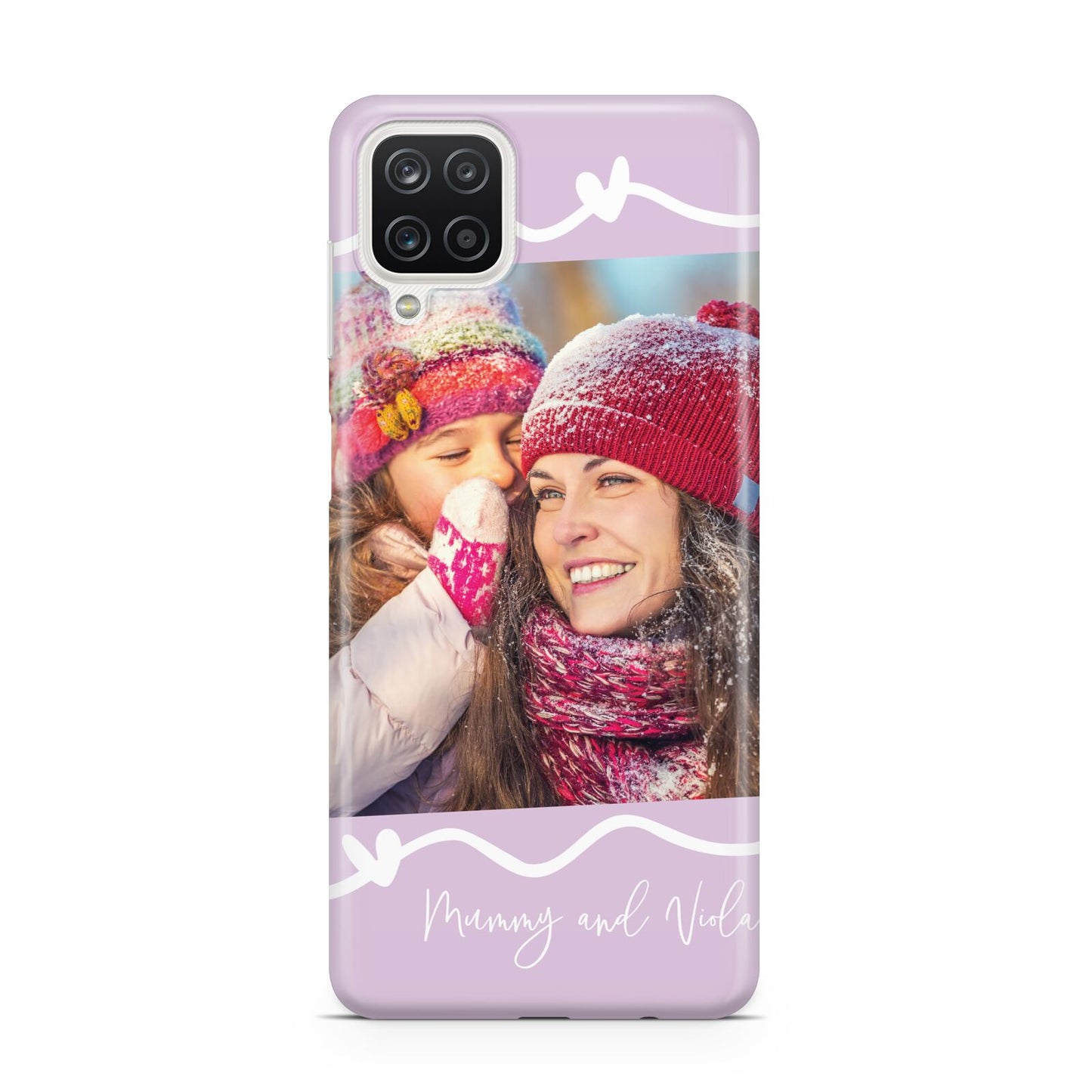 Personalised Photo Mummy and Name Samsung A12 Case