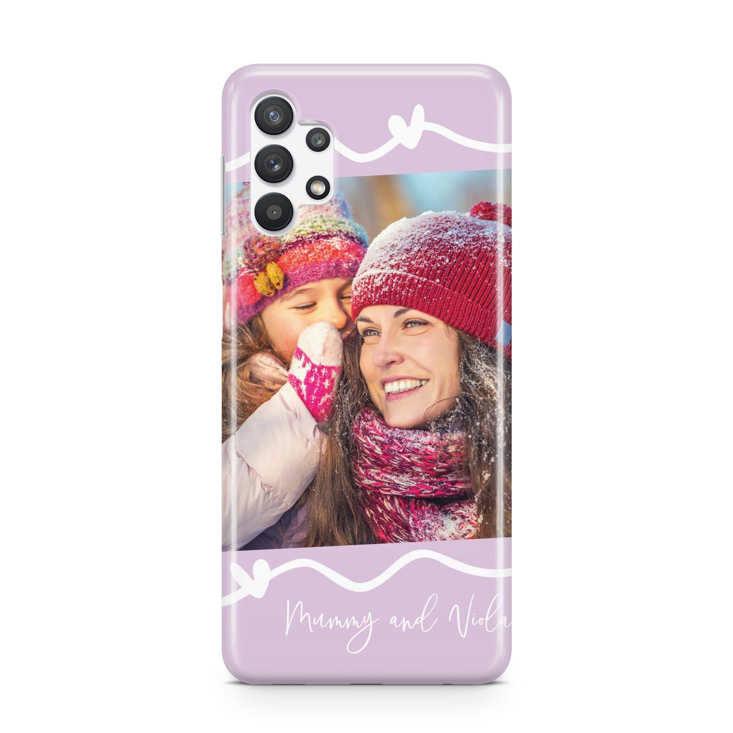 Personalised Photo Mummy and Name Samsung A32 5G Case
