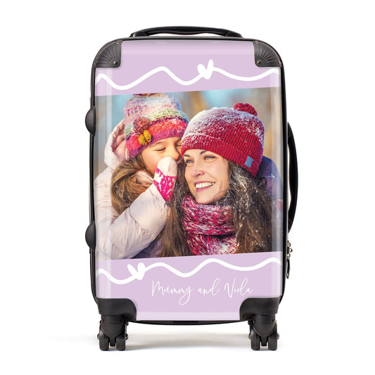 Personalised Photo Mummy and Name Suitcase