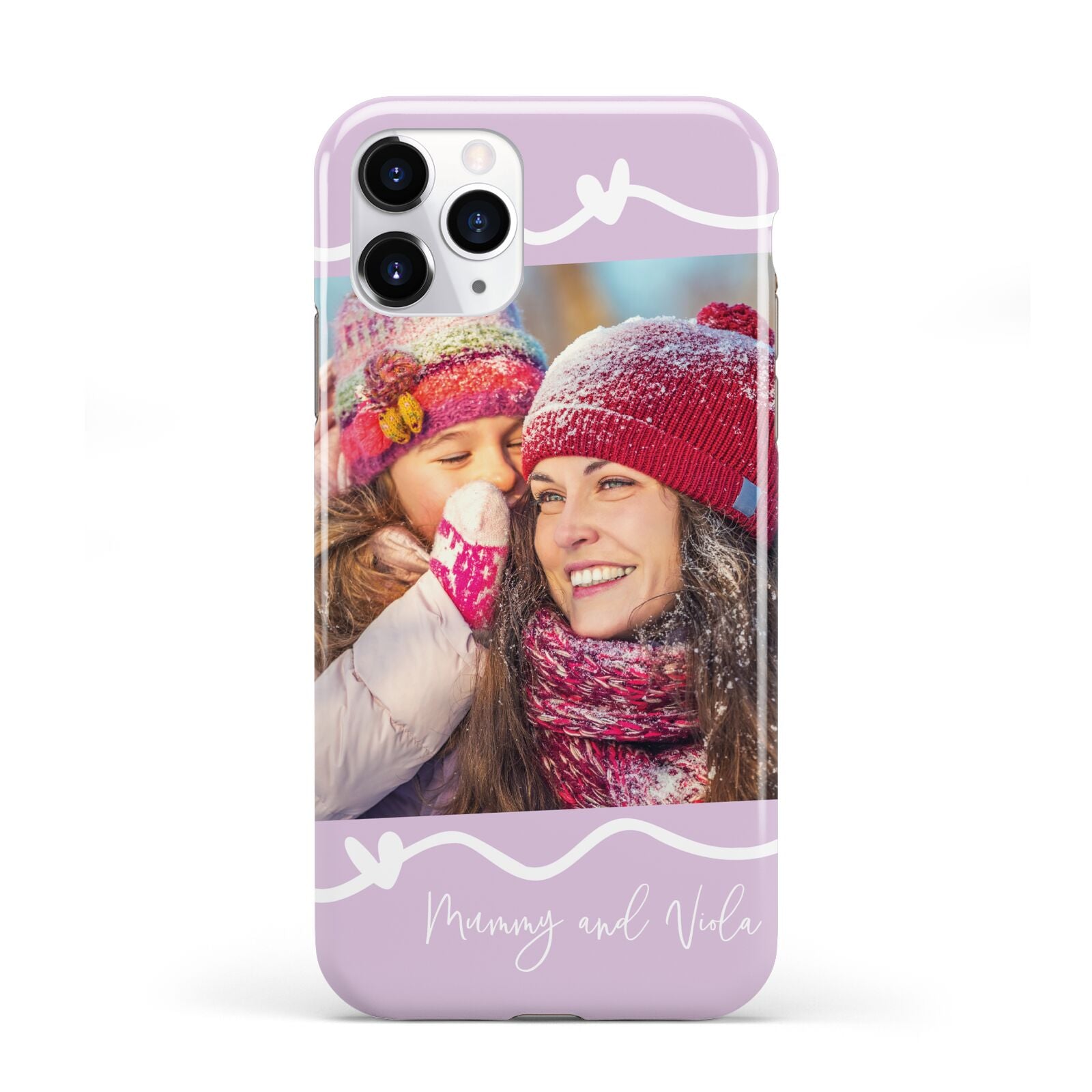 Personalised Photo Mummy and Name iPhone 11 Pro 3D Tough Case