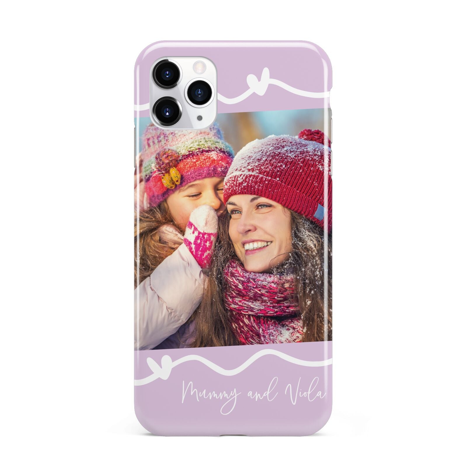 Personalised Photo Mummy and Name iPhone 11 Pro Max 3D Tough Case