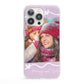 Personalised Photo Mummy and Name iPhone 13 Pro Clear Bumper Case