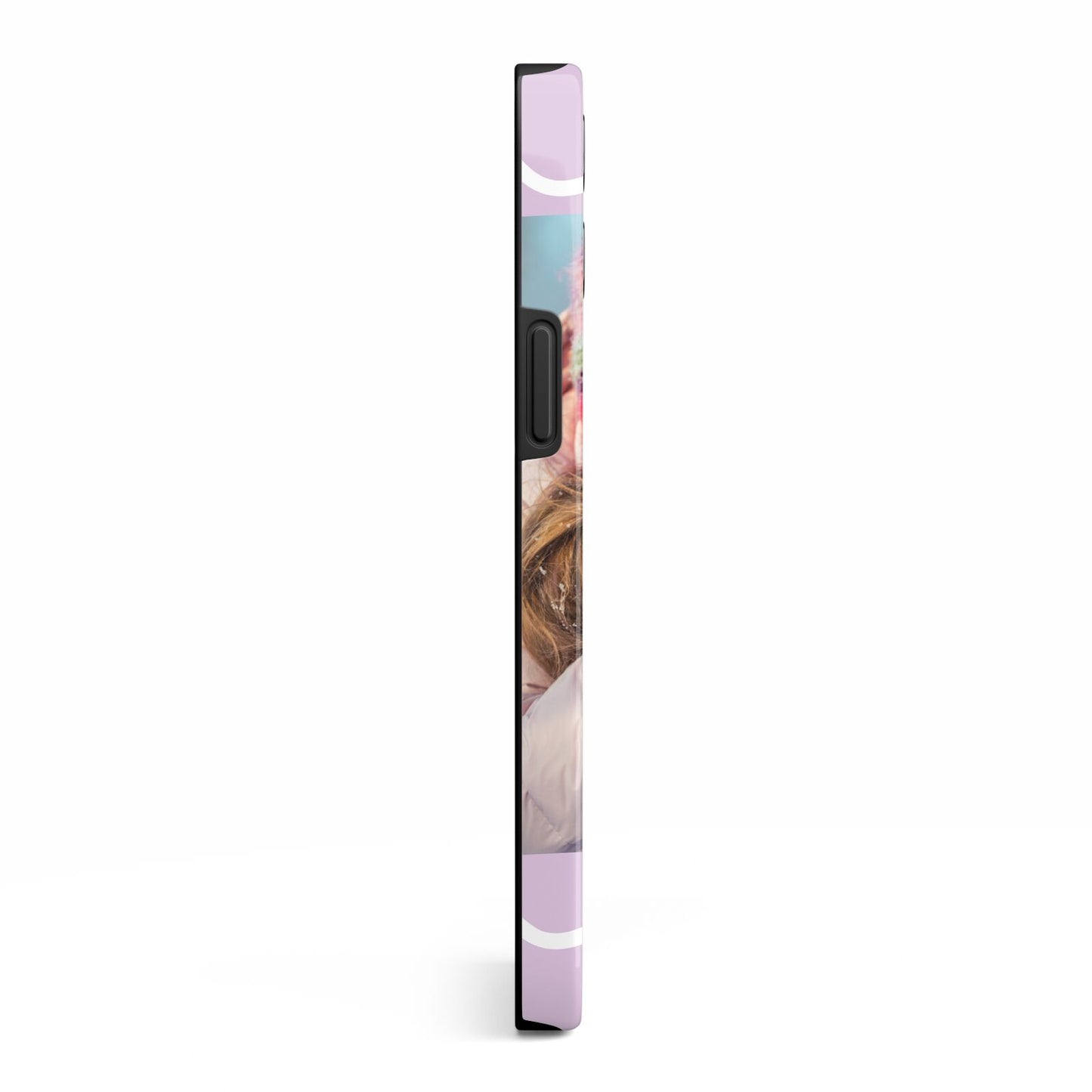 Personalised Photo Mummy and Name iPhone 13 Pro Max Side Image 3D Tough Case
