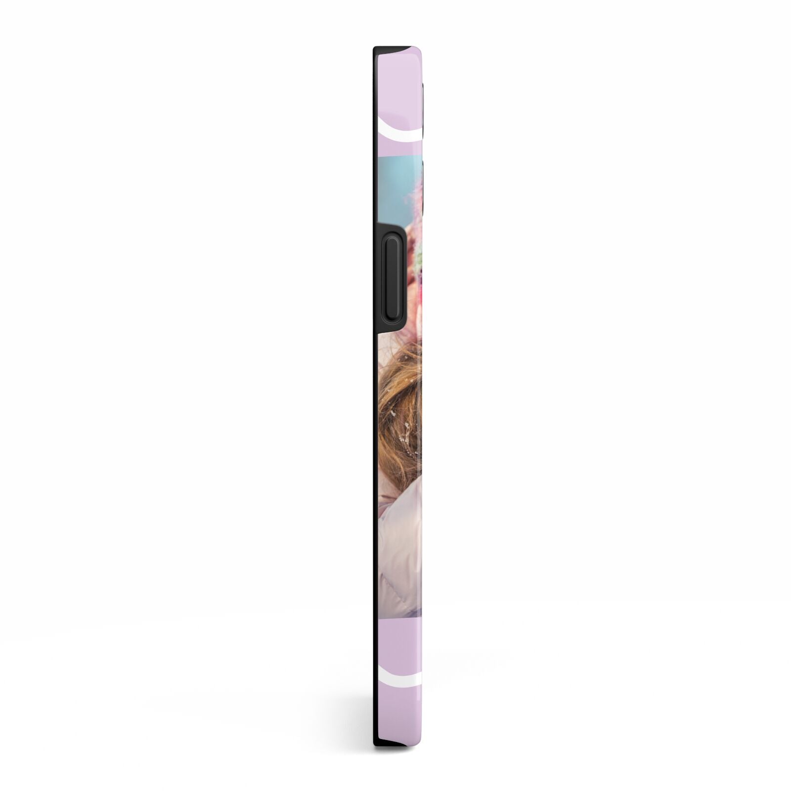 Personalised Photo Mummy and Name iPhone 13 Pro Max Side Image 3D Tough Case