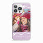 Personalised Photo Mummy and Name iPhone 13 Pro TPU Impact Case with White Edges