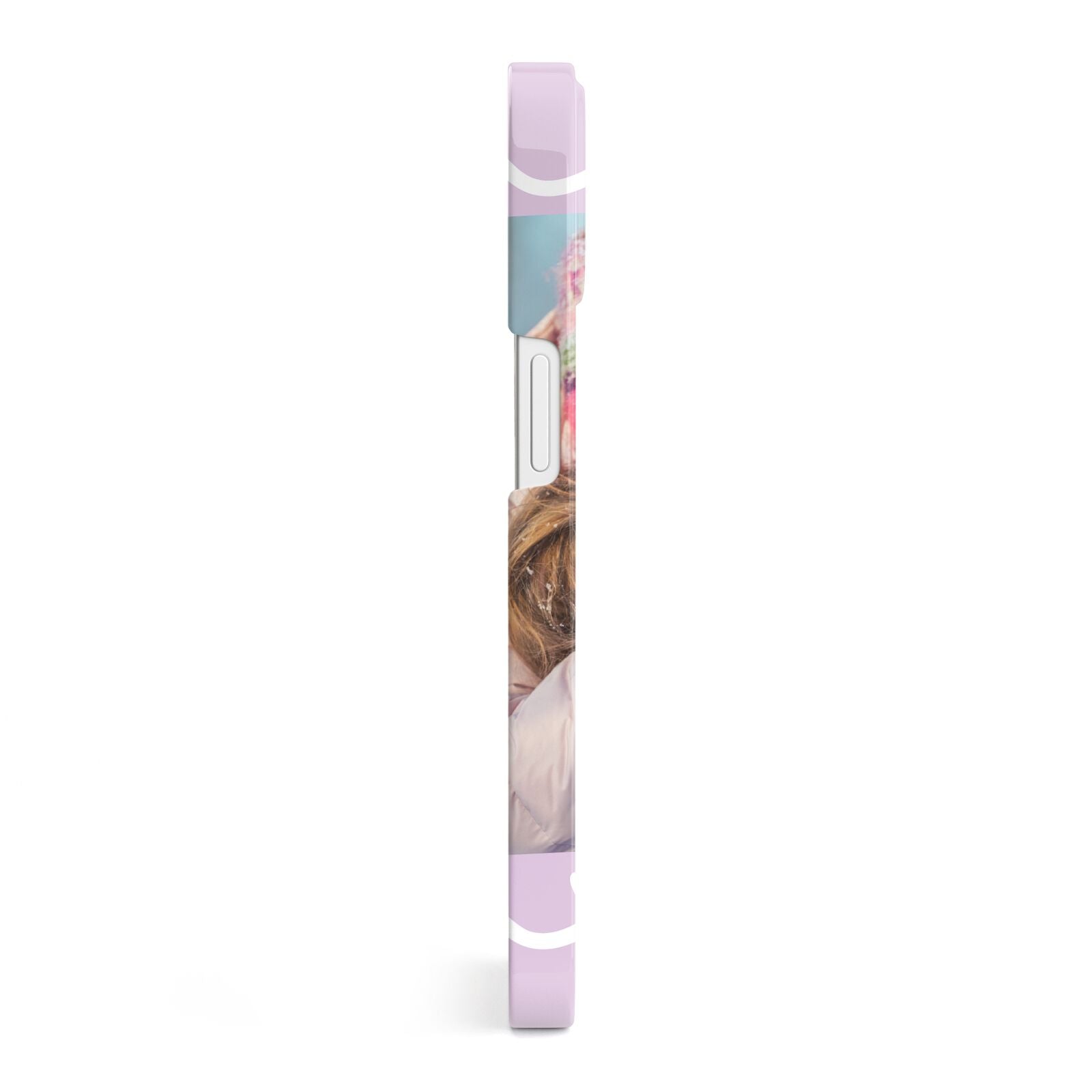 Personalised Photo Mummy and Name iPhone 13 Side Image 3D Snap Case