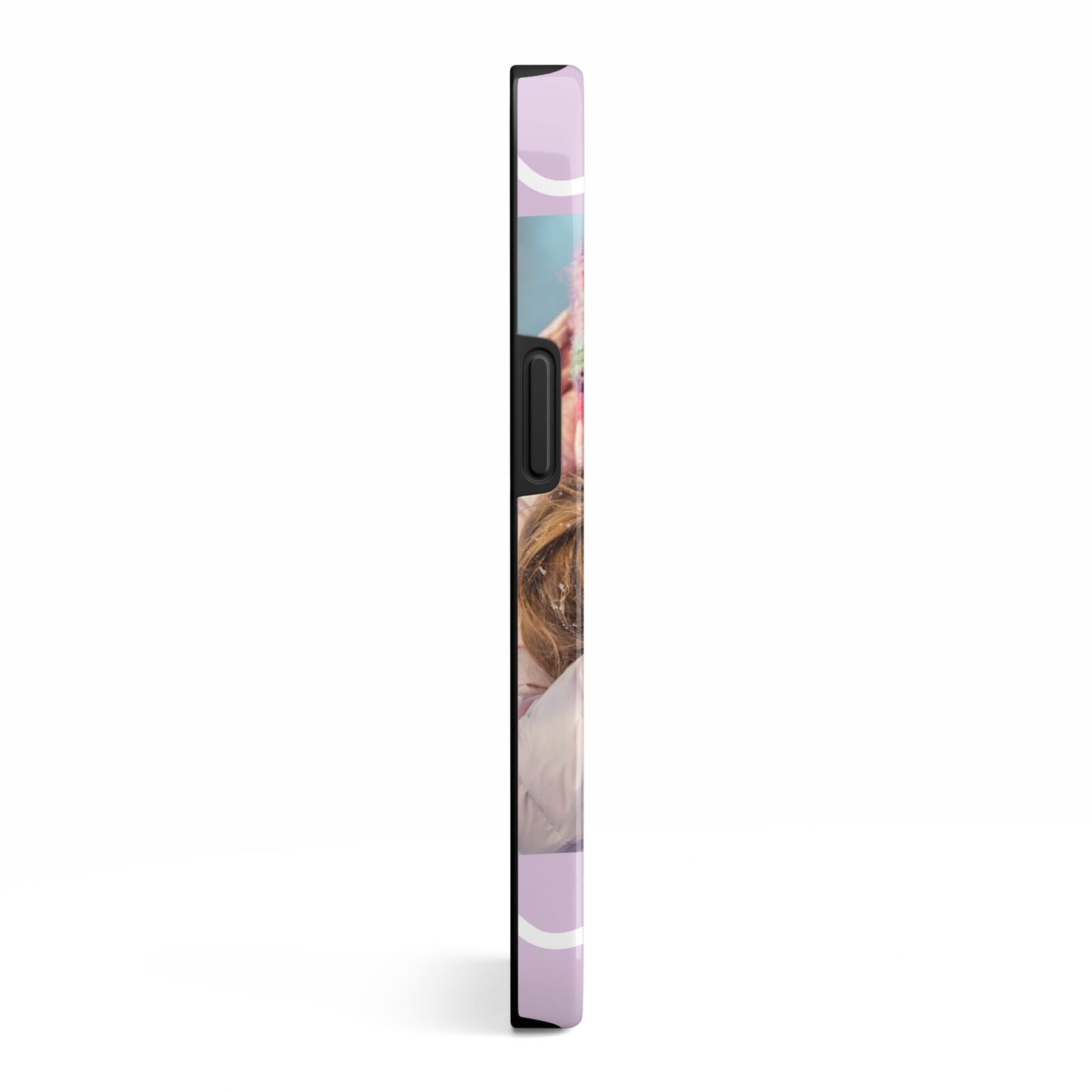Personalised Photo Mummy and Name iPhone 13 Side Image 3D Tough Case