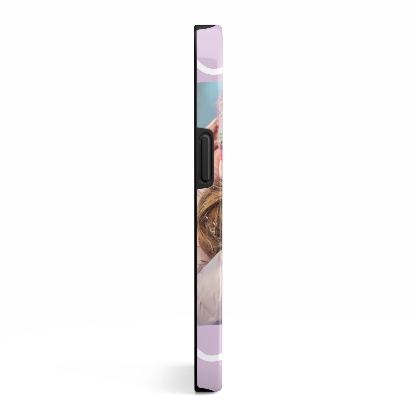 Personalised Photo Mummy and Name iPhone 13 Side Image 3D Tough Case