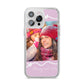 Personalised Photo Mummy and Name iPhone 14 Pro Max Clear Tough Case Silver