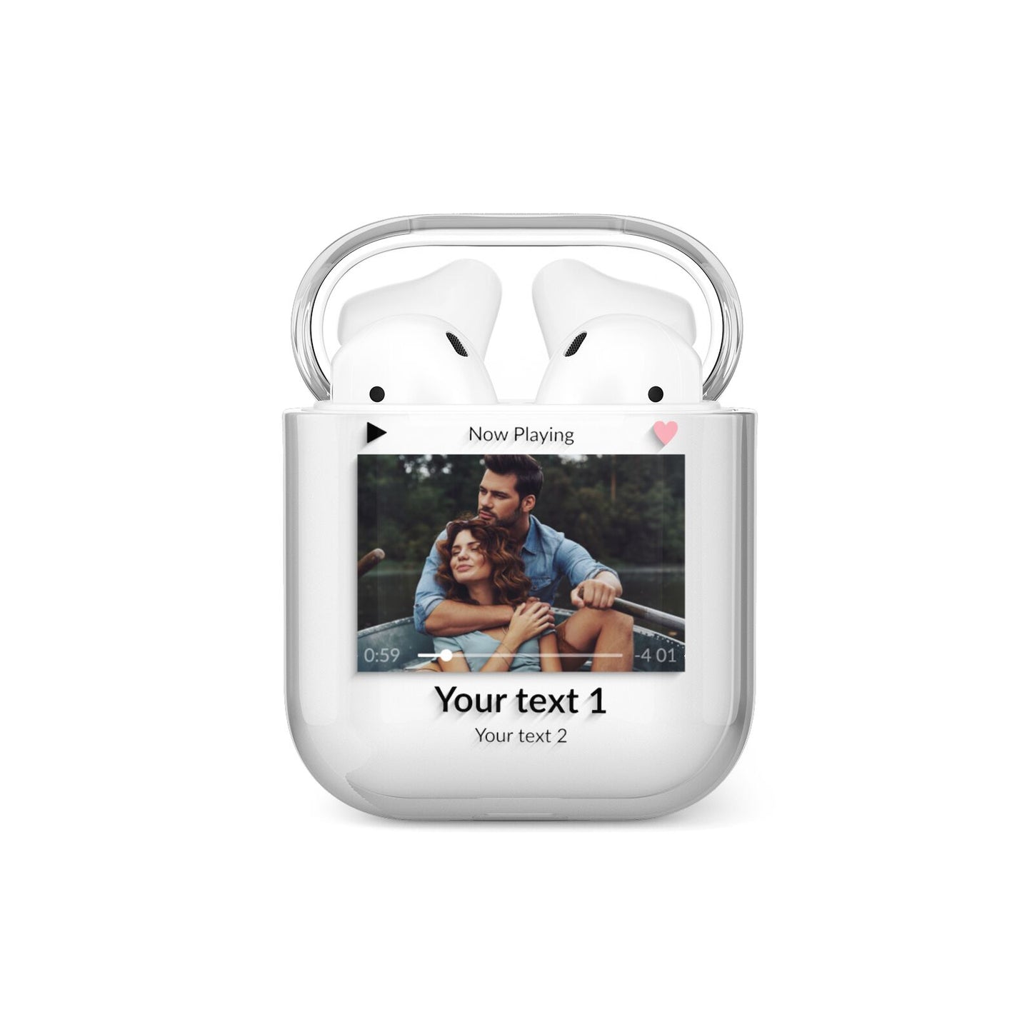Personalised Photo Music AirPods Case