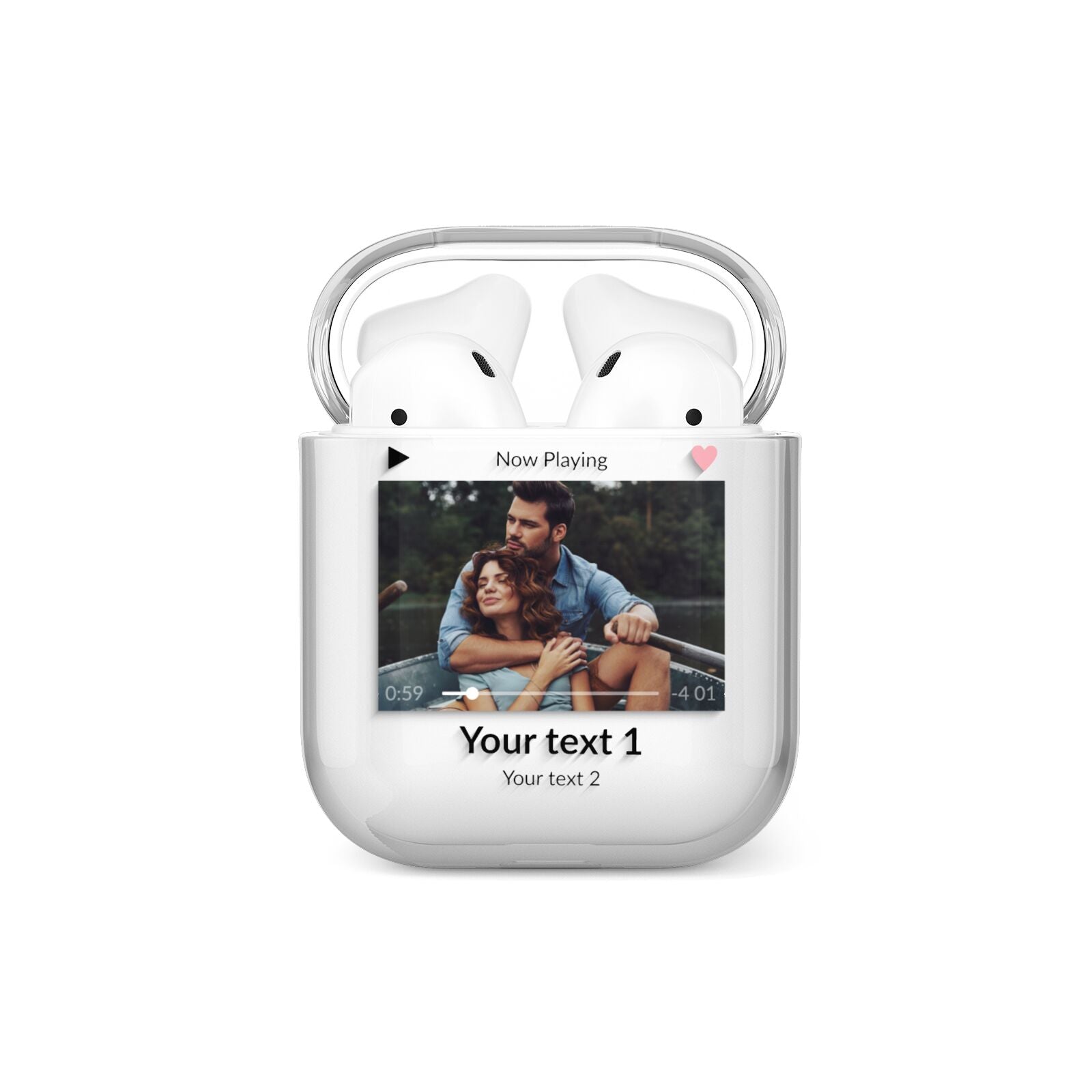 Personalised Photo Music AirPods Case