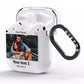 Personalised Photo Music AirPods Clear Case Side Image