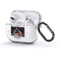Personalised Photo Music AirPods Glitter Case 3rd Gen Side Image