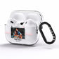 Personalised Photo Music AirPods Pro Clear Case Side Image