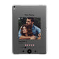 Personalised Photo Music Apple iPad Grey Case