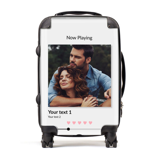 Personalised Photo Music Suitcase