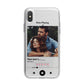 Personalised Photo Music iPhone X Bumper Case on Silver iPhone Alternative Image 1