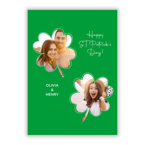 Personalised Photo St Patricks Day Greetings Card