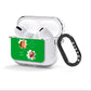 Personalised Photo St Patricks Day AirPods Clear Case 3rd Gen Side Image